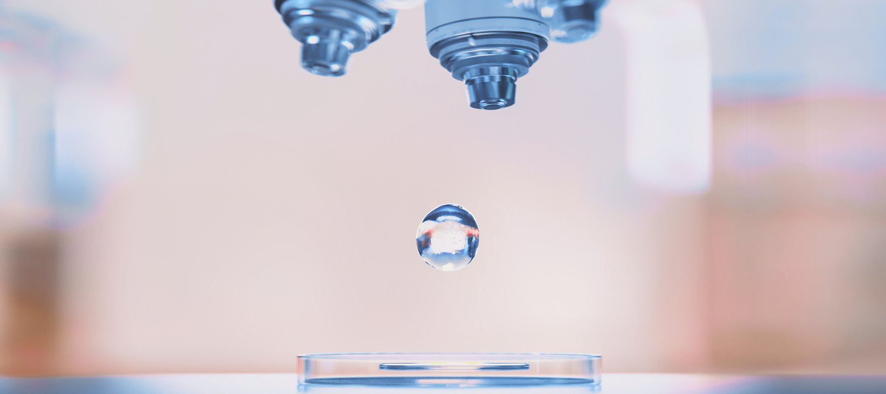 Gota de água micelar