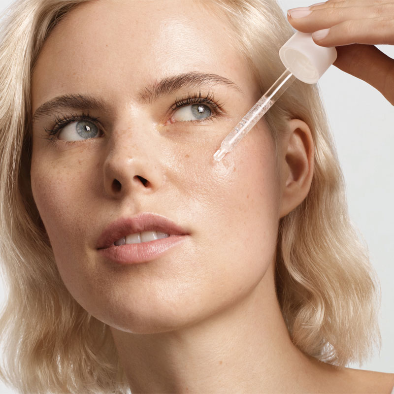 Visual de uma modelo