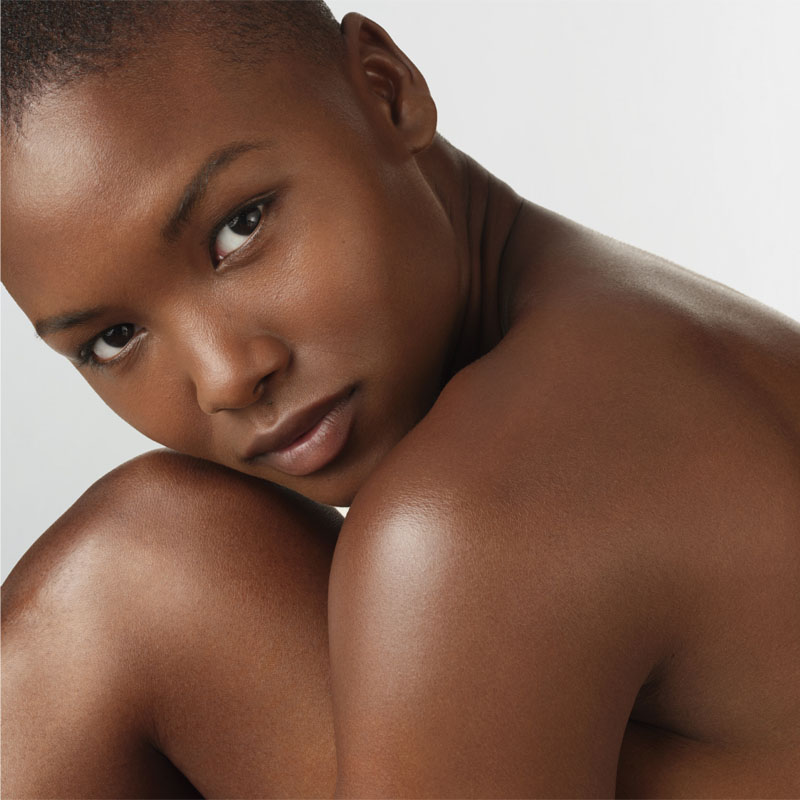 Visual de uma modelo