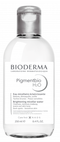 BIODERMA foto produto, Pigmentbio H2O 250ml, água micelar para pele pigmentada