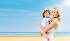 Photoderm mother and son