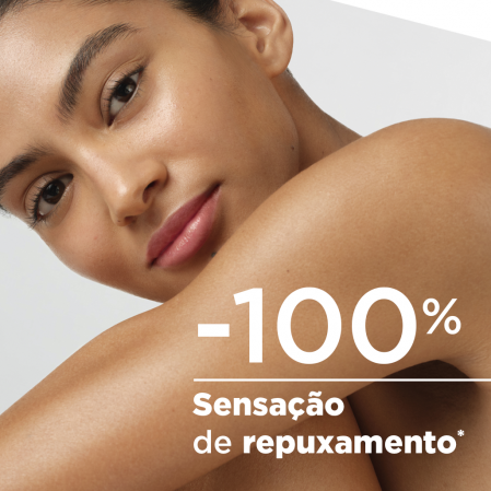 -100% sensação de repuxamento