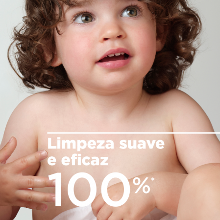 Limpeza suave e eficaz