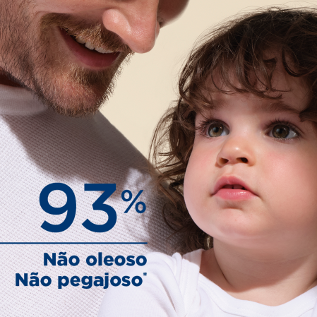 Não oleoso e não pegajoso