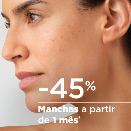 -45% manchas a partir de 1 mês