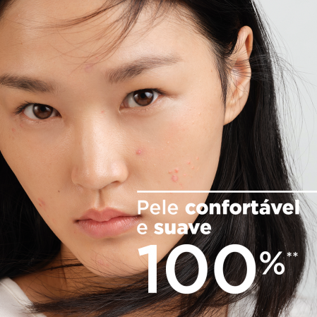 Pele confortável e suave
