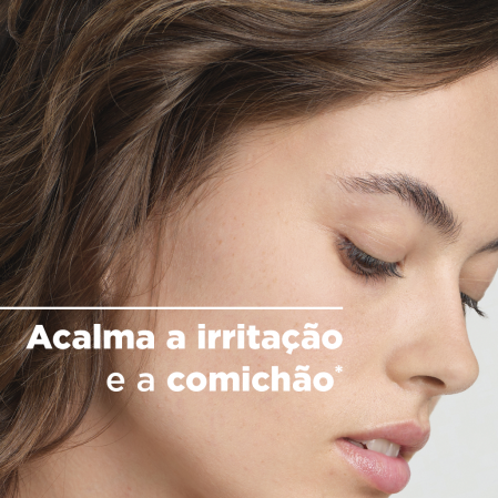 Acalma a irritação e a comichão