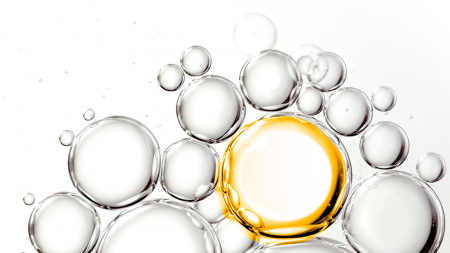 Graphic representation of the Sun Active Defense formula used in Bioderma's photoderm products