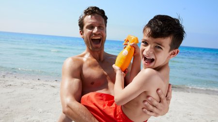 Bioderma - shooting Photoderm father and son Bioderma - shooting Photoderm father and son